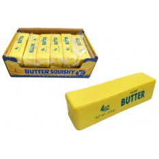 Масло 111-111 Butter Squishy, масло, сквіш, сквіш, антистрес, мікс видів, 12шт в дисплеї