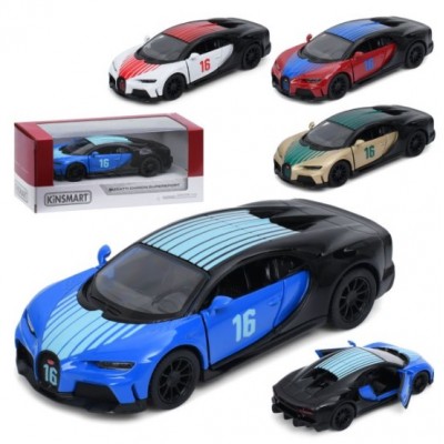 Машина KT 5423 WF KINSMART, інерція, метал, 12,5см, 1:38, відчиняються двері, гумові колеса, 4 кольори, в коробці