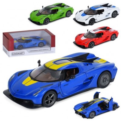 Машина KT 5473 WF KINSMART, метал, інерція, 1:36, 12,5см, відчиняються двері, гумові колеса, 4 кольори, в коробці