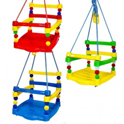 Качеля 7004 BAMSIK, планок, пластик, до 40кг