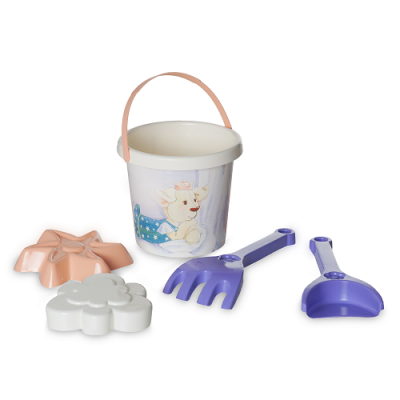 Набір для піску 39502 "Казкові мрії", "Тигрес", 5 ел., з термонаклейка