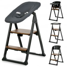 Стільчик EL CAMINO GROWEE ME 1222 Black (1шт/ящ)