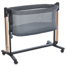 Ліжечко-манеж ME 1125-G NOA Dark Gray (1шт/ящ)
