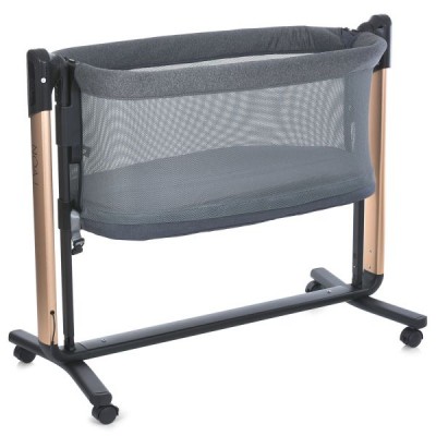Ліжечко-манеж ME 1125-G NOA Dark Gray (1шт/ящ)