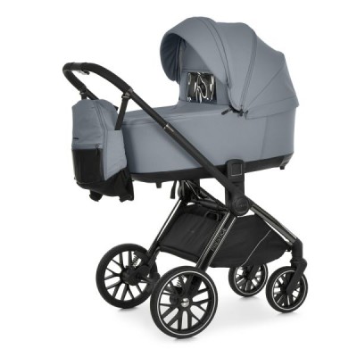 Коляска універсальна 2в1 El Camino PRESTIGE ME 1124-3 Frost Gray (1шт/ящ)