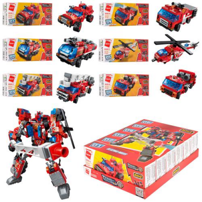 Конструктор Qman 1416 транспорт, в коробці