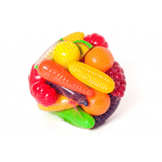 Набір фруктів 518 "Фрукти-овочі" 24 предметів, "Оріон"