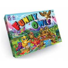Гра настільна 0361dn "Funny Owls", "Данко-тойс", в коробці