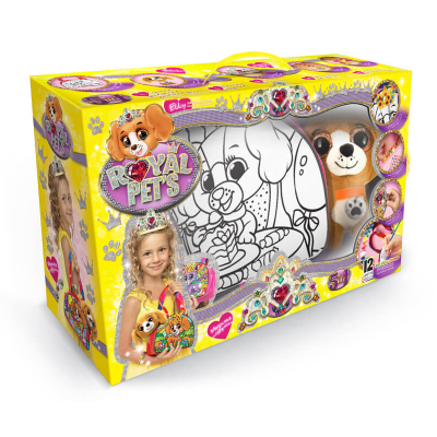 Сумка "ROYAL PEY'S" RP-01-01-07 Danko Toys, сумка-розмальовка з собачкою
