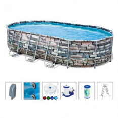 Басейн 56719 (1шт) BESTWAY, 610-366-122 см