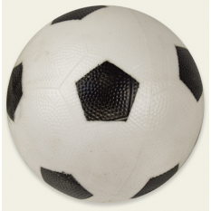 Мяч резиновый YW1897 (200шт) футбол, 22cm, 180g, 1 вид