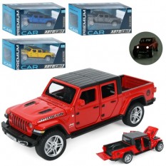 Джип AP 1858 АвтоСвіт,1:32, метал, інерційний, 17см, звук, світло, відчиняються двері/капот, гумові колеса, на батарейках, в кор