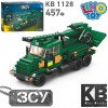 Конструктор KB 1128 LIMO TOY, військовий, машина, 457дет, в коробці