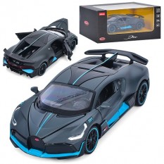 Машина 64210 Bugatti, 14см, інерційна, 1:32, метал, двері та копот відкриваються, в коробці