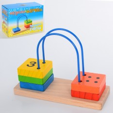 Деревянная игрушка Д 372 Игра, блоки, в коробке
