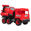 Машина 39489 "Middle truck", Тигрес, бетонозмішувач, червоний, в коробці