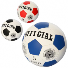 М'яч футбольний OFFICIAL 2500-202 розмір 5, в кульці