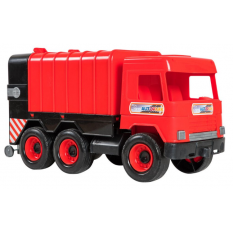 Машина 39488 "Middle truck", Тигрес, сміттевоз, червона, в коробці