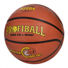 М'яч баскетбольний EN-S 2204 розмір 6, малюнок-друк, 520-540 г, в кульку