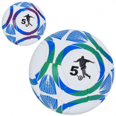 М'яч футбольний MS 3692 розмір 5, ПУ, 400-420 г, ламінований, 2 кольори, в пакеті
