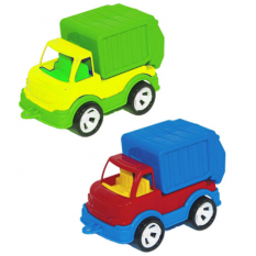Машина 002-7 сміттєвоз, мікс кольорів, Mini Matik, BAMSIK, розмір 13,5 см