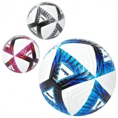 М'яч футбольний MS 3565 розмiр 5, TPE, 400-420г, ламiнований, 3 кольори, в кульку