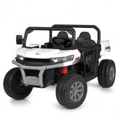 Вантажівка M 5026 EBLR-1 (24V) (1шт/ящ) Bambi Racer, р/у, музика, світло, MP3, USB, колеса EVA, шкіряні сидіння, біла