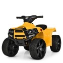 Квадроцикл M 3893 EL-6 (1шт/ящ) Bambi Racer, 1 мотор 20 W, 1 акумулятор 6V/4,5A, шкіряні сидіння, колеса EVA, музика, світло, жо