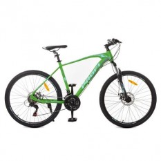 Велосипед 26 д. G26 VELOCITY A26.1 (1шт/ящ) спортивний, алюмінієва рама 19", SHIMANO 21SP, алюмінієві DB, зелено-чорний