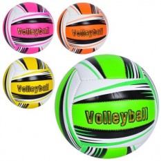 М'яч волейбольний MS 3625 офіційний розмір, ПВХ, 260-280г, 4 кольори, в пакеті