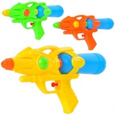 Водяной пистолет MR 0882 розмір середній, 32 см, 3 кольори, в кульку