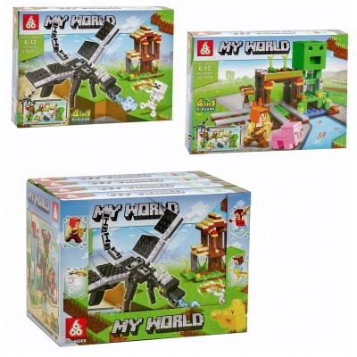 Конструктор 66068-210 (72шт) Minecraft, 210 деталей, в коробці