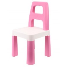 Дитячий стілець 0167 (1шт/ящ) ТехноK, Розмір стільця у складеному вигляді: 32 х 32 х 55 см. Світло-Рожевий