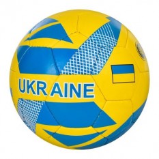 М'яч футбольний 2500-232 Размер5, ПУ1, 4мм, 4 шари, 32 панелі, ручна робота, 400-420г, 1 колір, у пакеті