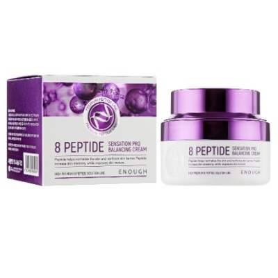 Крем для обличчя антивіковий 8 Peptide Sensation Pro Balansing Cream 50ml "ENOUGH"