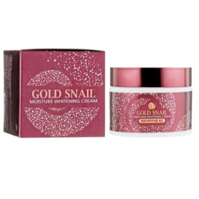 Крем для обличчя антивіковий Gold Snail Moisture Whitening Cream 50ml "ENOUGH"