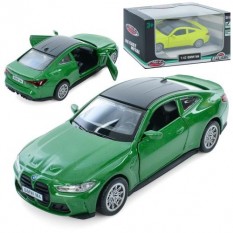 Машина AS 3074 АвтоСвіт, 1:42, BMW M4, метал, інерц, 11см, відчиняються двері, гумові колеса, 2 кольори, в коробці