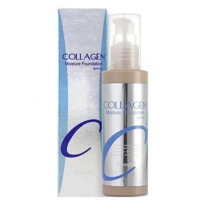 Тональний крем Collagen Moisture Fondation SPF15+ 13 100ml "ENOUGH"