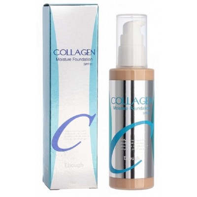 Тональний крем Collagen Moisture Fondation SPF15+ 21 100ml "ENOUGH"