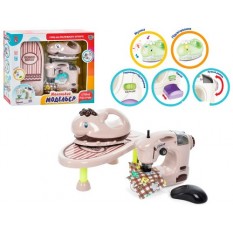 Набір побутової техніки 6758A LIMO TOY, швейна машинка, праска, праска, музика, світло, на батарейках, у коробці