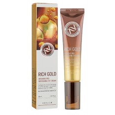Крем для повік інтенсивне живлення Rich Gold Pro Intensive eye cream 30ml «ENOUGH»