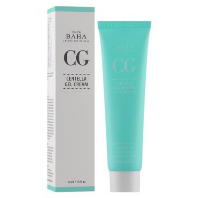 Крем-гель для обличчя заспокійливий CG Centella Gel Cream 45ml 4069 «Cos de Baha» - з центолою