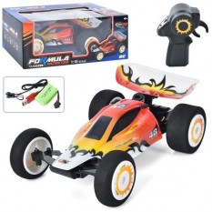 Машина 9125 розмір 24 см, р/у 2.4G, акумулятор, USB зарядне, 1:18, корпус, що не б'ється, паралонові колеса, в коробці