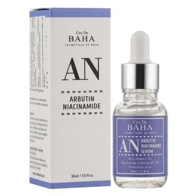 Сироватка для обличчя проти пігментації AN Arbutin 5% Niacinamide 5% Serum 30ml 3596 «Cos de Baha» - зменшення пігментації