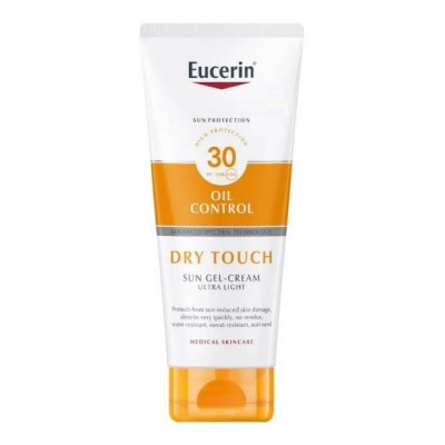 Сонцезахисний ультралегкий гель-крем Eucerin Sun Sensitive Protect Dry Touch SPF 30+ 200ml