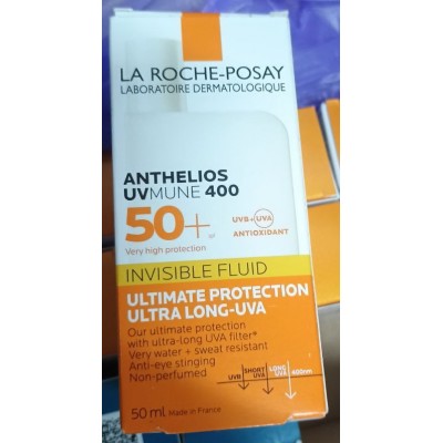 Сонцезахисний флюїд La Roche-Posay Anthelios UVmune 400 Invisible Fluid SPF50+