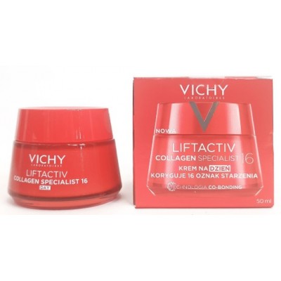 Відновлюючий крем проти зморшок  і пігментації Lift Activ Collagen Specialist 16 Cream Day 50ml 07254 «VICHY»
