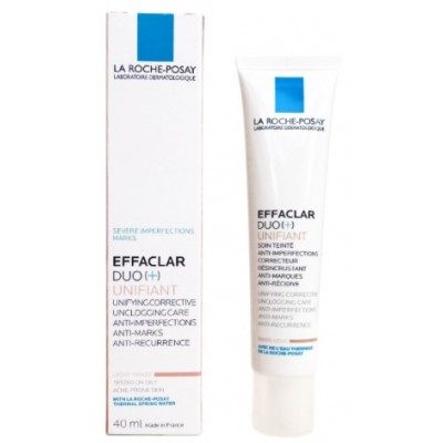Крем коригуючий проти недоліків  з тонуючим ефектом Effaclar Duo+Inifiant Medium 18451 La Roche-posay