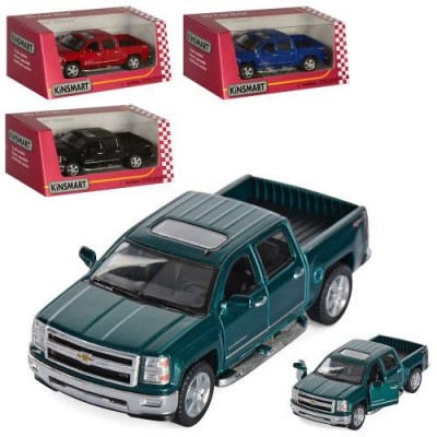 Машинка KT 5381 W KINSMART, метал, інерційна, 12,5см, 1:46, дверцята, що відкриваються, гумові колеса, 4 кольори, в коробці