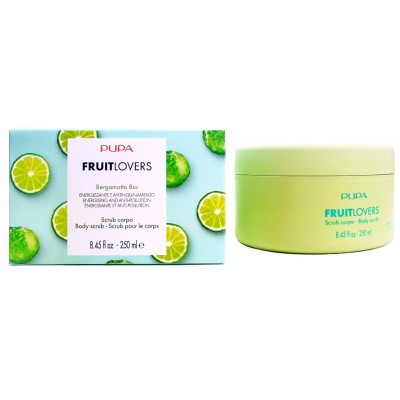 Скраб для тіла Fruit Lovers Bergamotto Bio Body Scrub 250ml 85577 PUPA